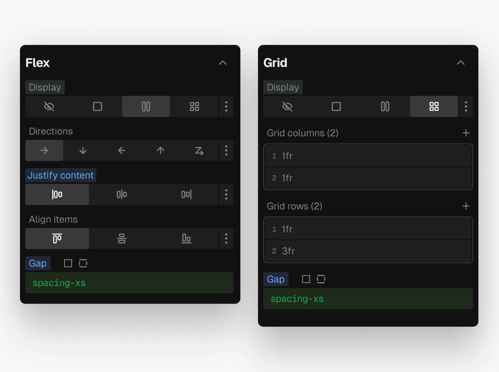 flex and grid layout