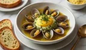 Mussels in white wine